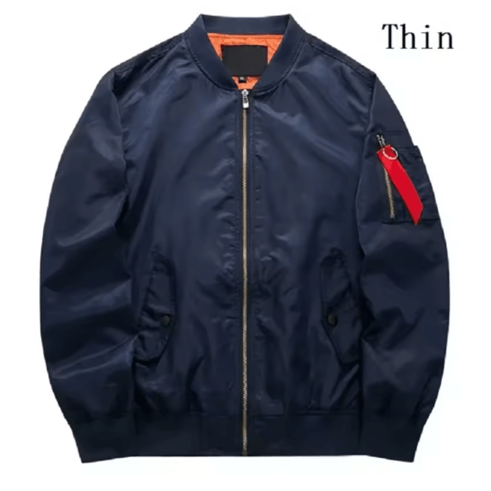 Mens Autumn Winter Windproof Baseball Jacket For Outdoor Wear 2