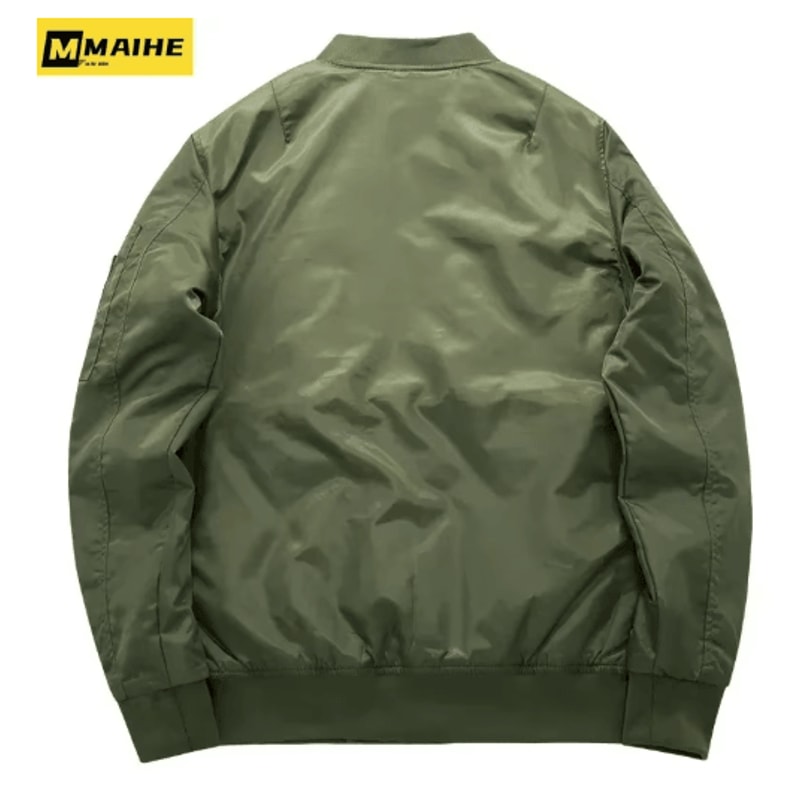 Mens Autumn Winter Windproof Baseball Jacket For Outdoor Wear 11