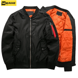 mens autumn winter windproof baseball jacket for outdoor wear