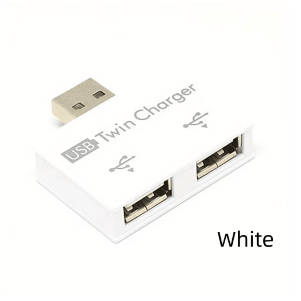 USB 20 Splitter Adapter 1 Male To 2 Female Ports Hub 1