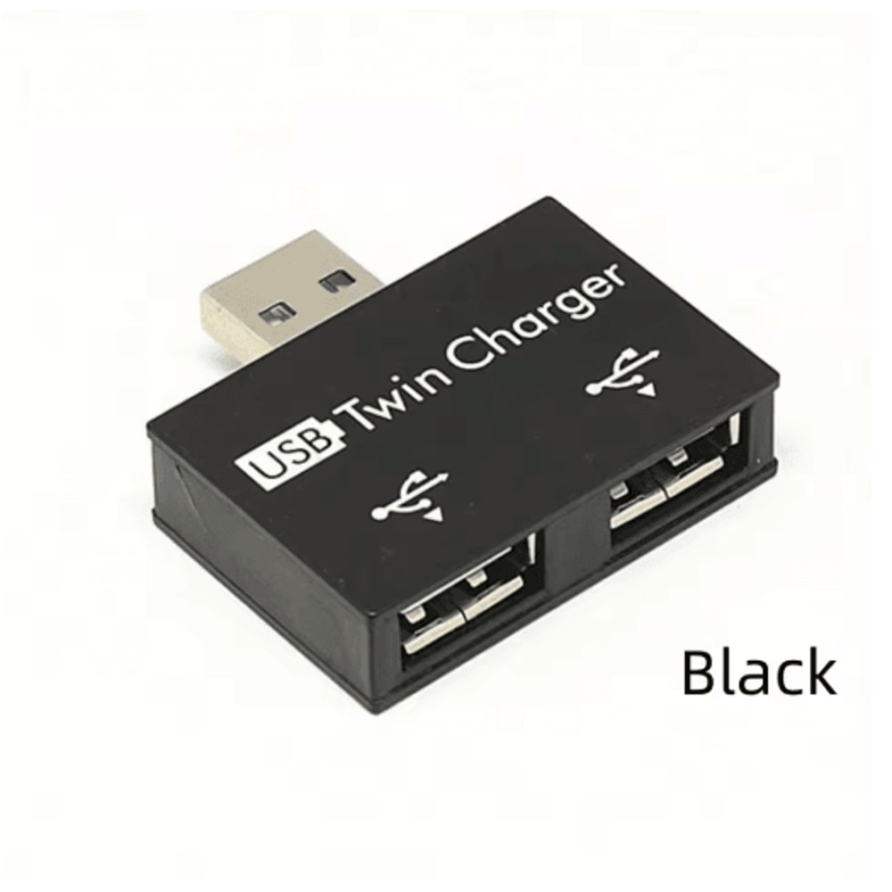USB 20 Splitter Adapter 1 Male To 2 Female Ports Hub 2