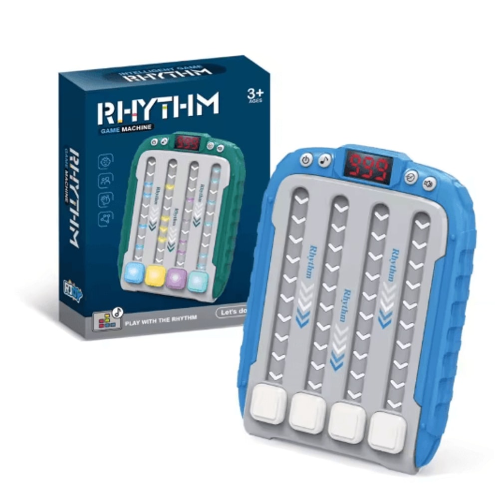 Quick Push Pop It Light Up Game Console For Multiplayer Reaction And Hand Training 1