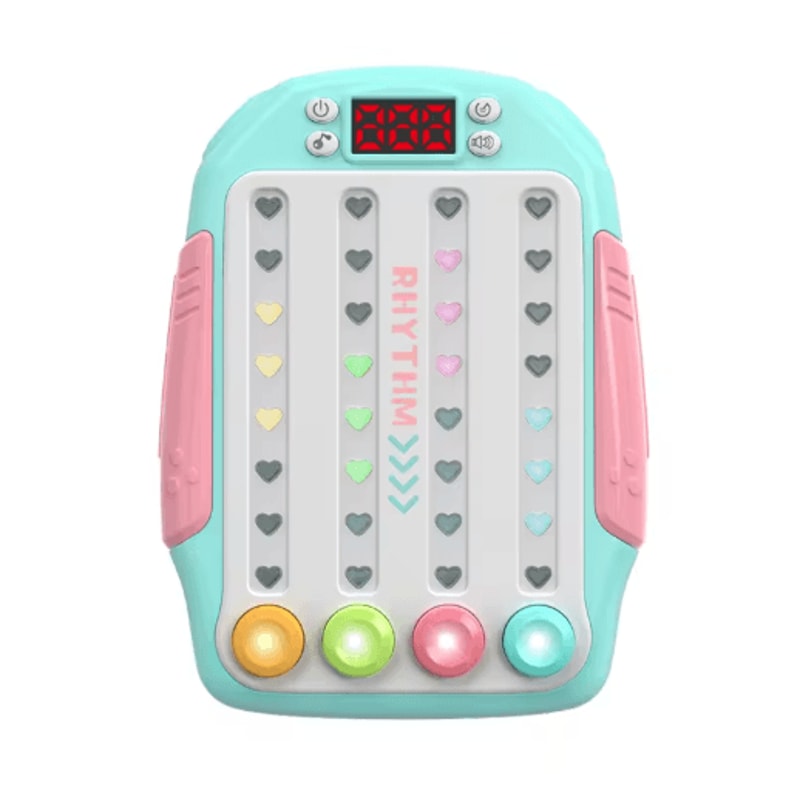 Quick Push Pop It Light Up Game Console For Multiplayer Reaction And Hand Training 4