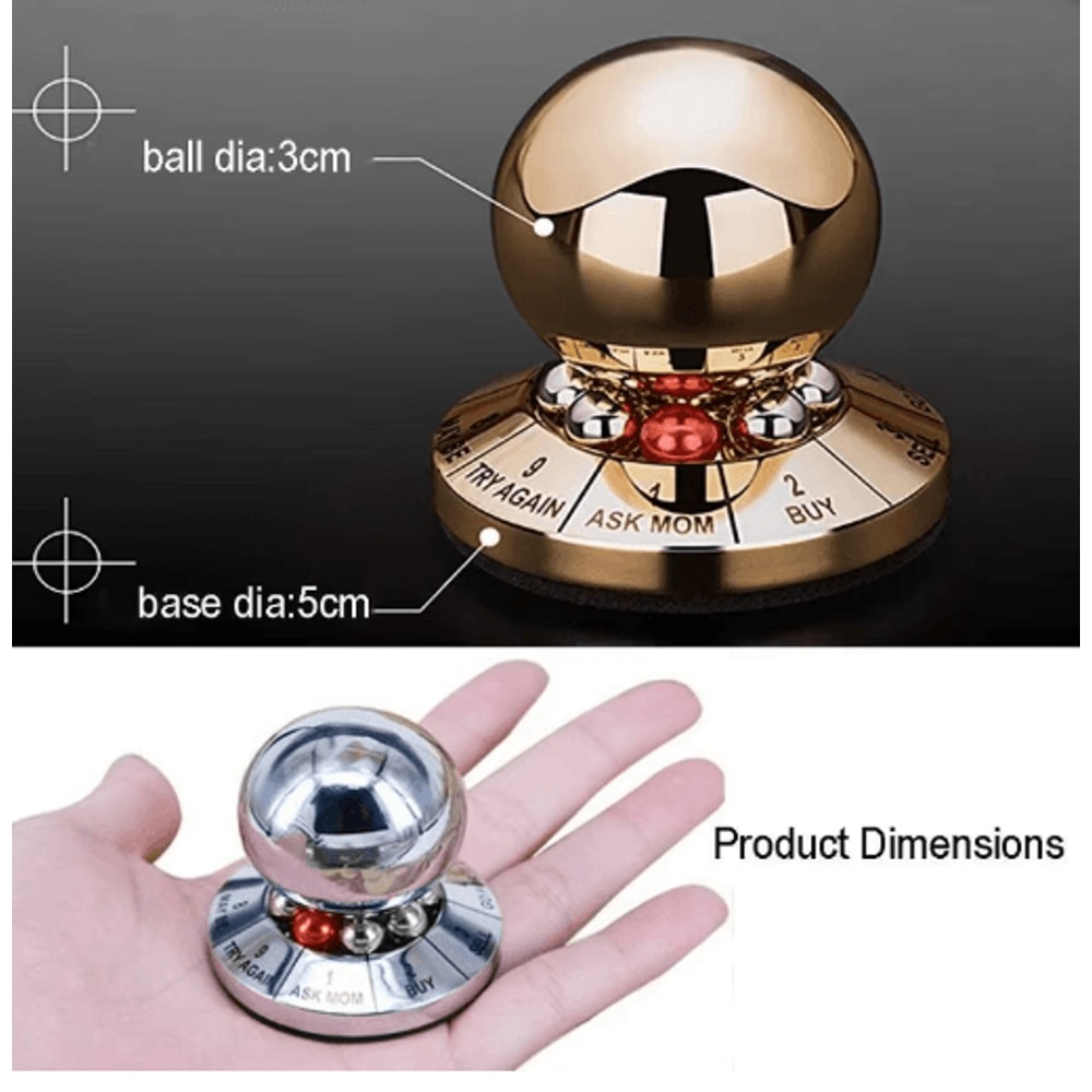 Prophecy Of Fate Decision Maker Ball Finger Rotator Stress Relief Desk Toy 4