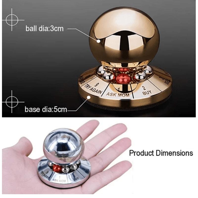Prophecy Of Fate Decision Maker Ball Finger Rotator Stress Relief Desk Toy 4