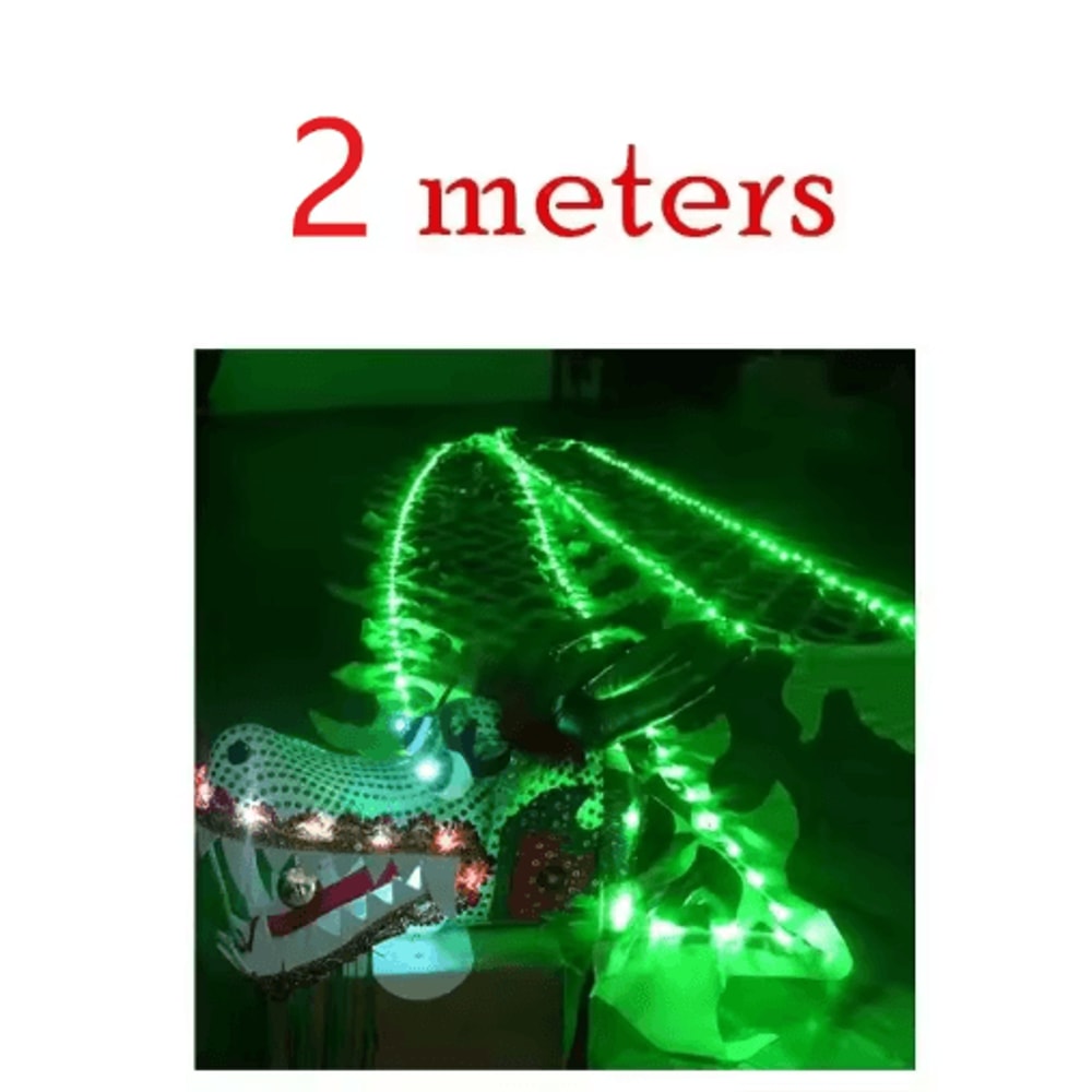 Chinese New Year Ribbon Dragon Dance Prop Set For Festival Performances 1