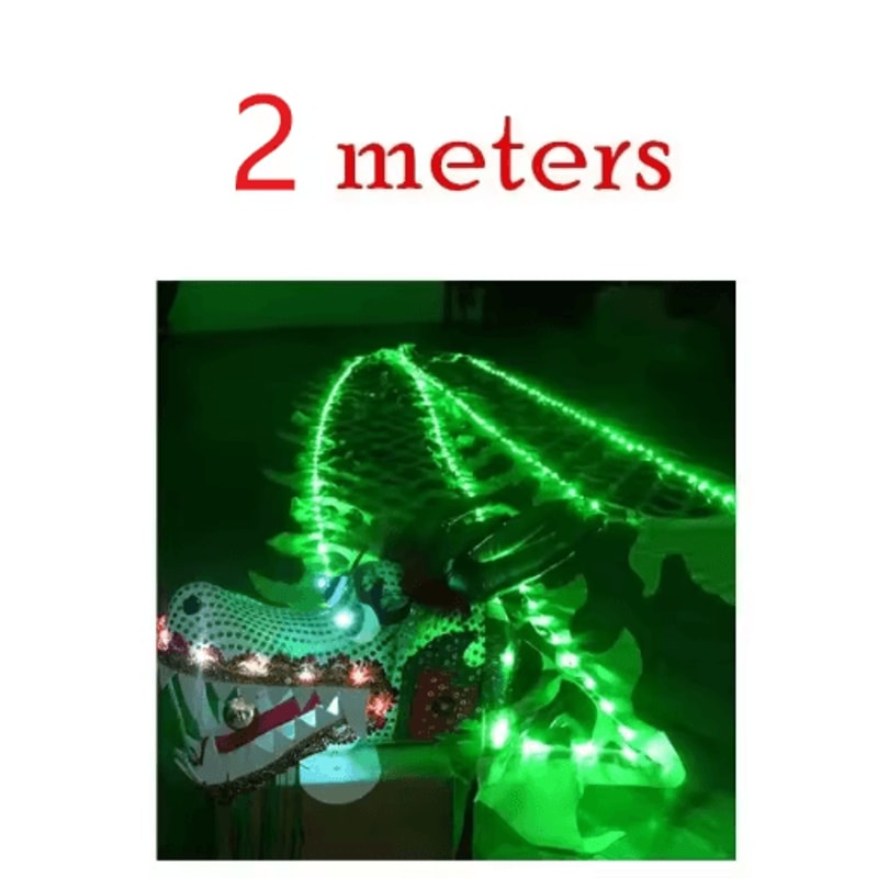 Chinese New Year Ribbon Dragon Dance Prop Set For Festival Performances 1