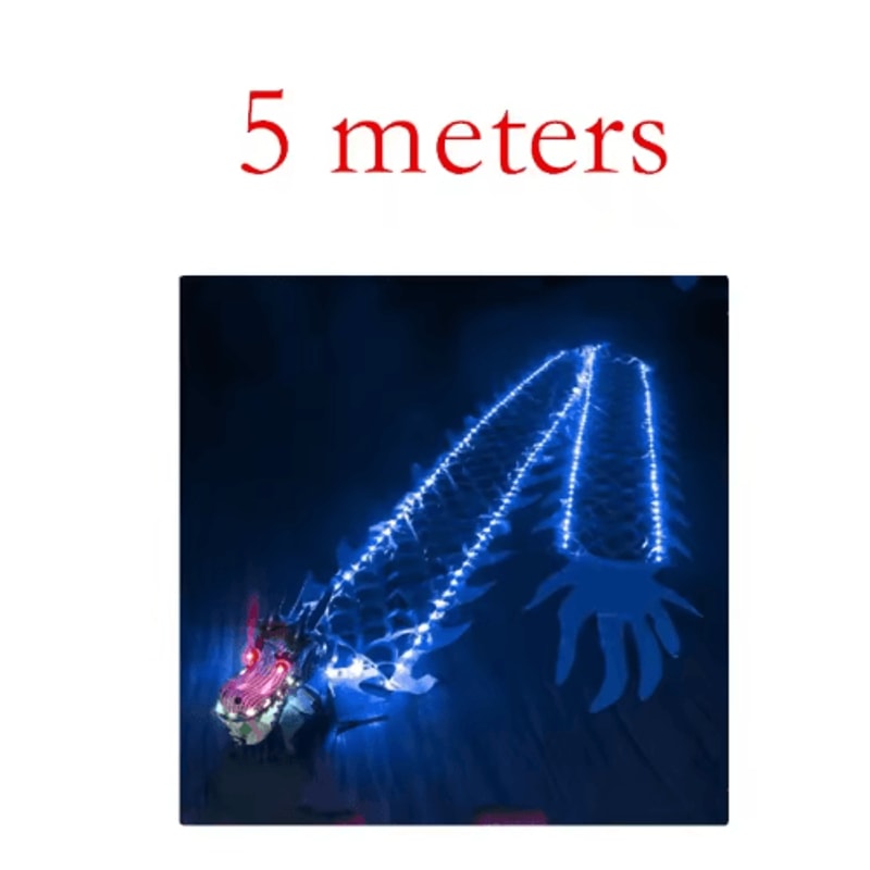 Chinese New Year Ribbon Dragon Dance Prop Set For Festival Performances 4