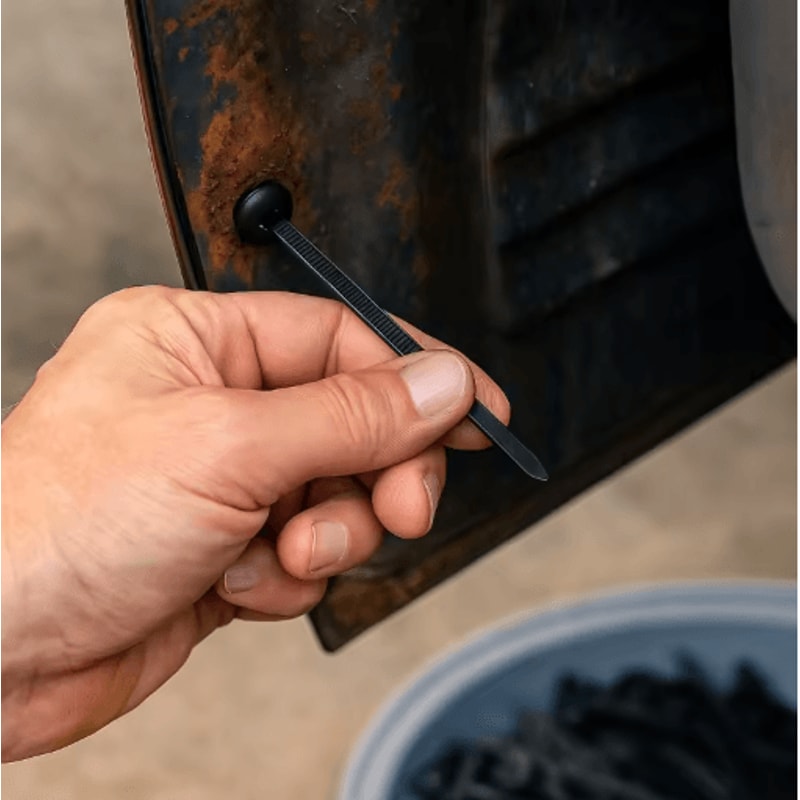 Universal Nylon Cable Tie Fastener Clip For Car Panel And Wire Management 9