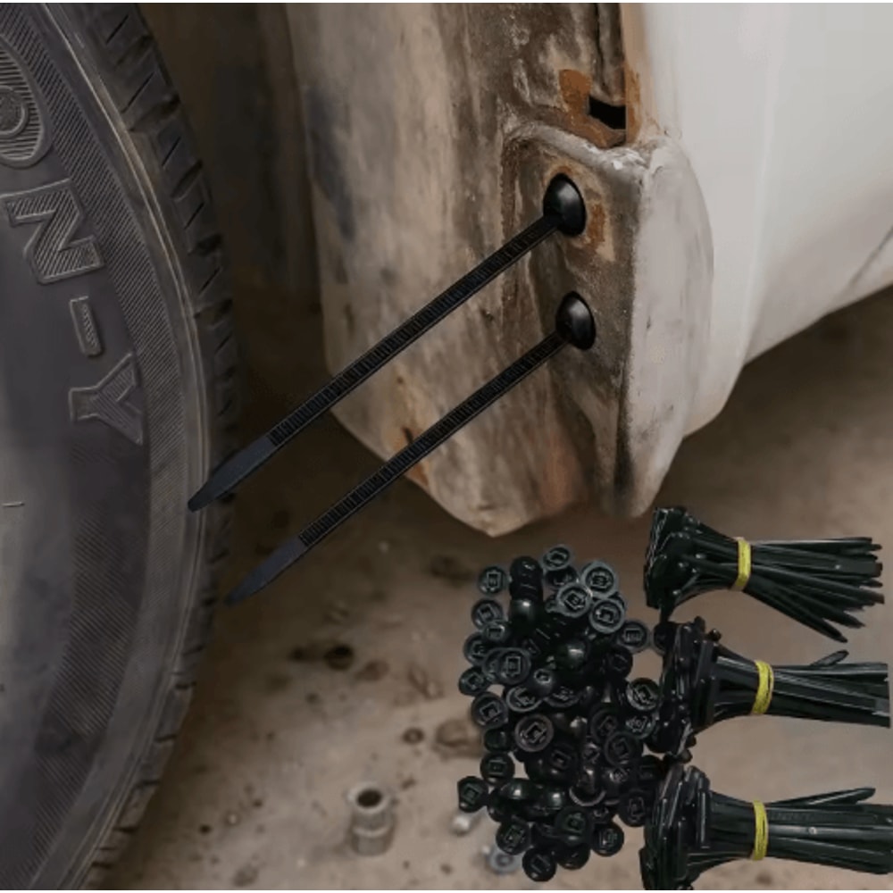 Universal Nylon Cable Tie Fastener Clip For Car Panel And Wire Management 0