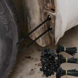 universal nylon cable tie fastener clip for car panel and wire management