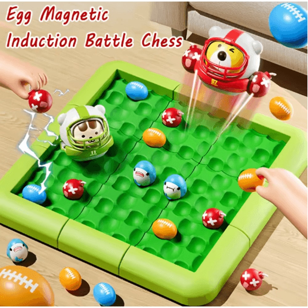 Magnetic Chess Board Game For Kids Strategy And Logical Thinking Fun 7