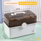 Large Capacity Multi Layer Home Medicine Storage Box With Organized Compartments 2