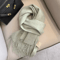 100 Wool Winter Narrow Scarf In Solid Colors For Men And Women 15
