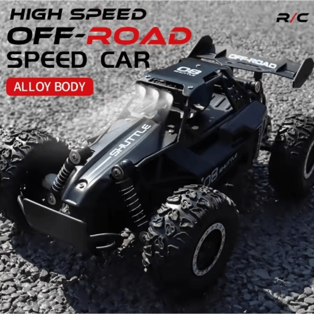116 High Speed Off Road RC Car With LED Lights And 24GHz Control 29