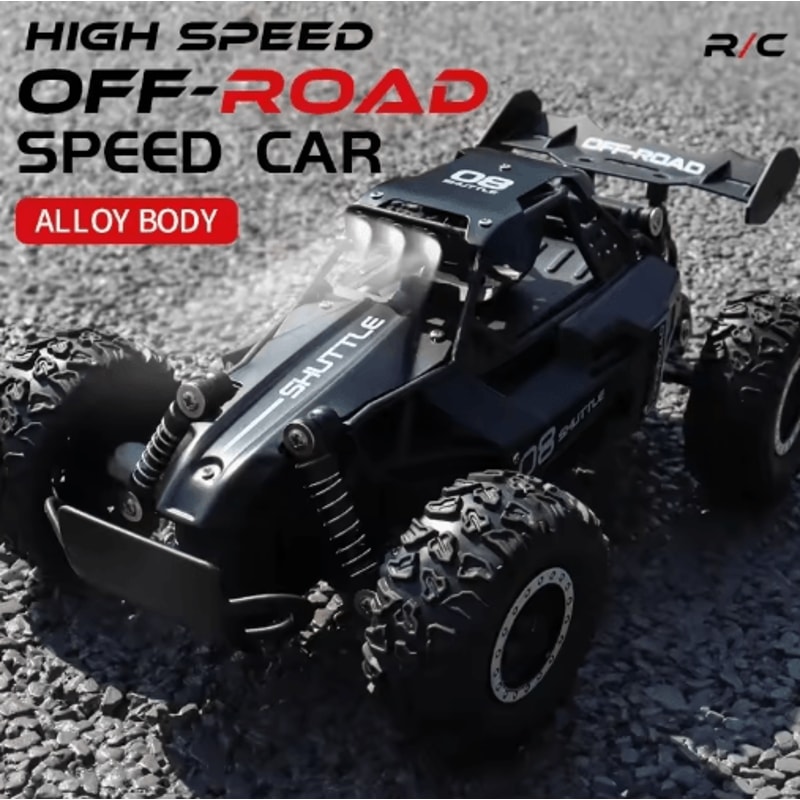 116 High Speed Off Road RC Car With LED Lights And 24GHz Control 29