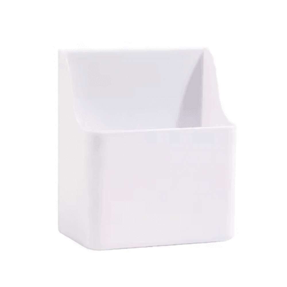 Large Capacity Magnetic Refrigerator Storage Box With Pen Holder Organizer 4