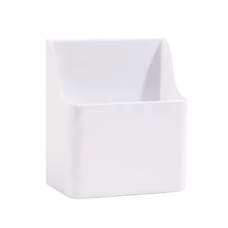 Large Capacity Magnetic Refrigerator Storage Box With Pen Holder Organizer 4