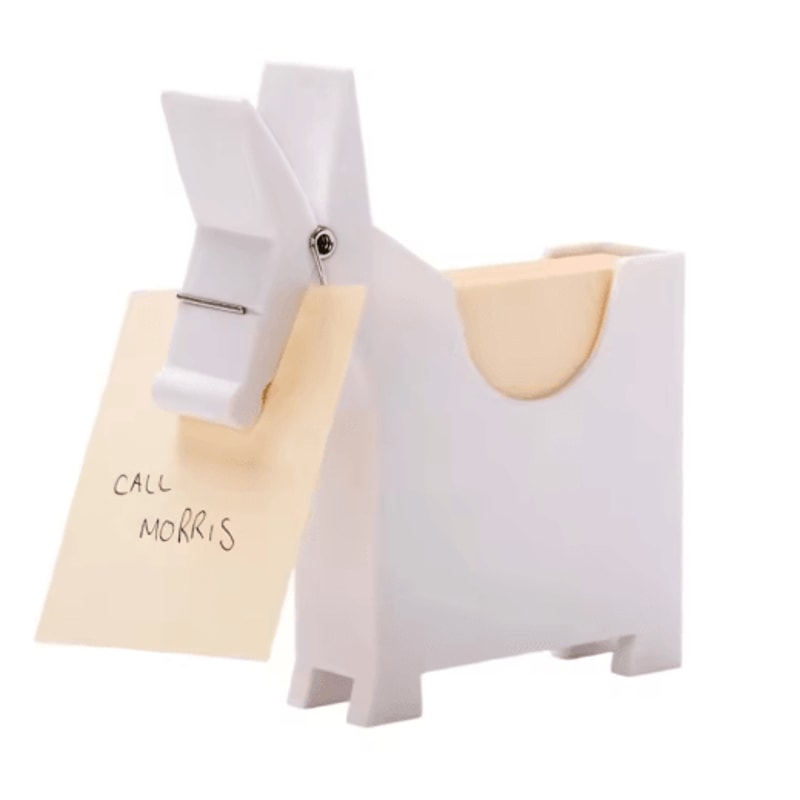 Cute Mule Desktop Memo Holder And Business Card Clip Organizer 1