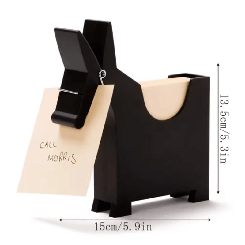 Cute Mule Desktop Memo Holder And Business Card Clip Organizer 3