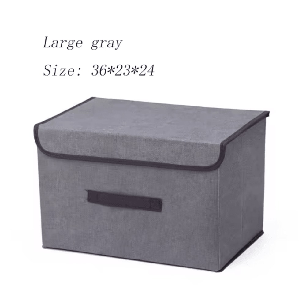 Foldable Underwear Storage Organizer Box With Dustproof Non Woven Design 0