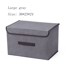 foldable underwear storage organizer box with dustproof non woven design