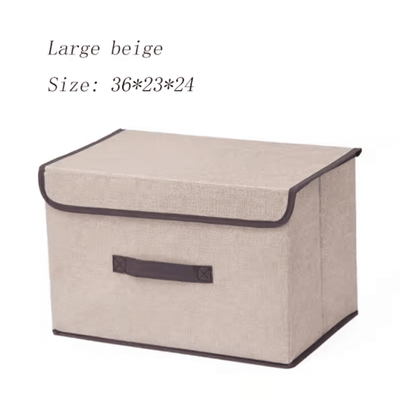 Foldable Underwear Storage Organizer Box With Dustproof Non Woven Design 1