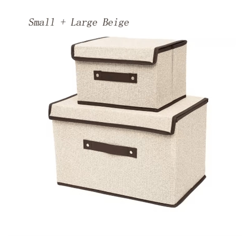 Foldable Underwear Storage Organizer Box With Dustproof Non Woven Design 2