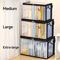 Large Capacity Transparent PVC Storage Bag With Flip Cover And View Window 3