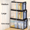 Large Capacity Transparent PVC Storage Bag With Flip Cover And View Window 3