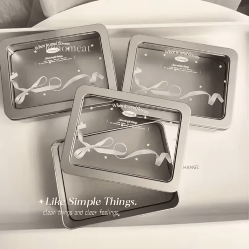 Sweet Korean Lace Desktop Organizer With Bow For Kpop Photocard Storage 3