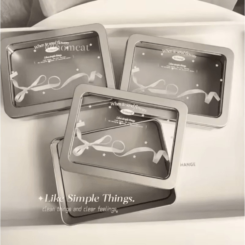 Sweet Korean Lace Desktop Organizer With Bow For Kpop Photocard Storage 3