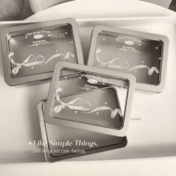 sweet korean lace desktop organizer with bow for kpop photocard storage