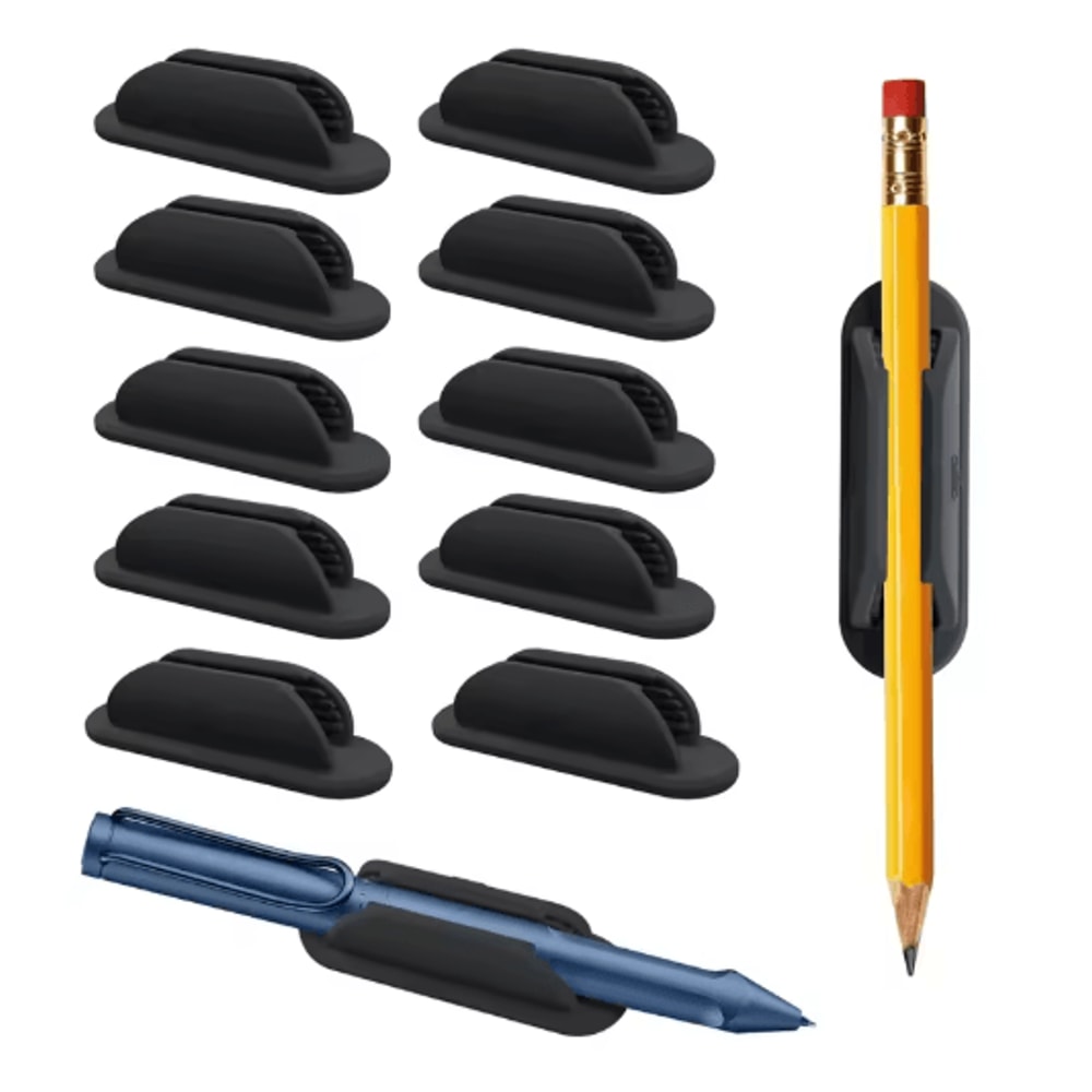 Office Pen Holder Stand With Anti Loss Design For Desk Organization 10