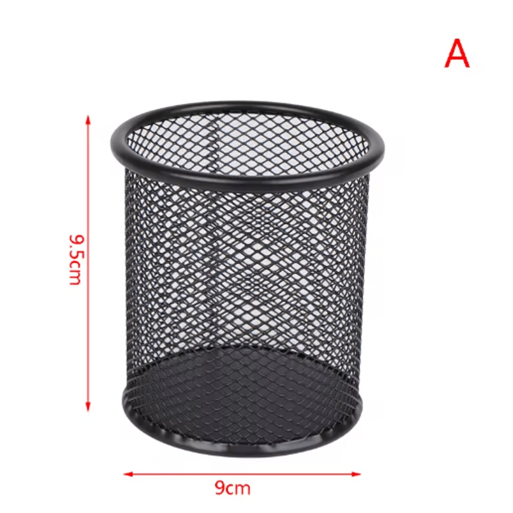 Creative Metal 3 Grid Desk Organizer Pen Holder And File Storage Rack 2