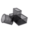 Creative Metal 3 Grid Desk Organizer Pen Holder And File Storage Rack 6
