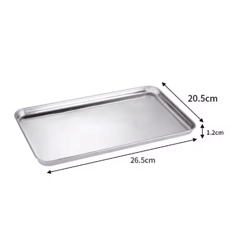 Stainless Steel Serving Tray Rectangle Buffet Food Presentation Pan 1