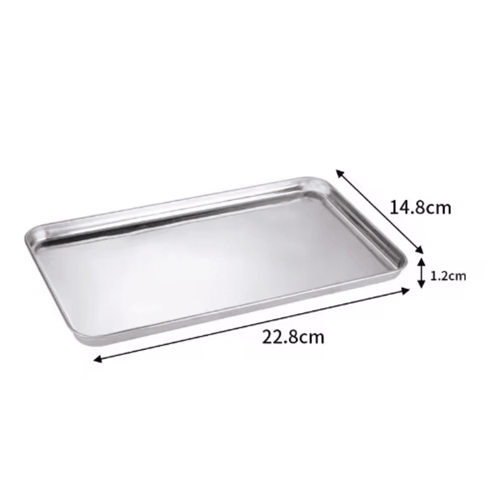 Stainless Steel Serving Tray Rectangle Buffet Food Presentation Pan 2