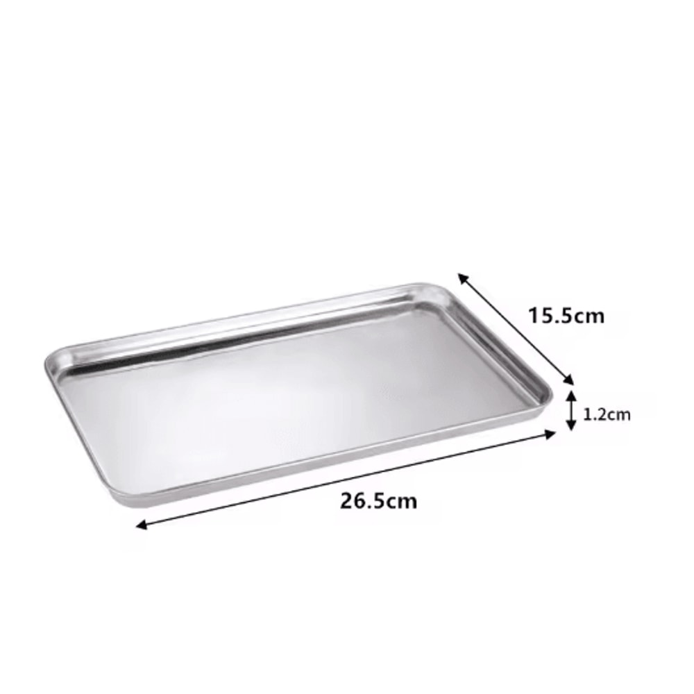 Stainless Steel Serving Tray Rectangle Buffet Food Presentation Pan 3