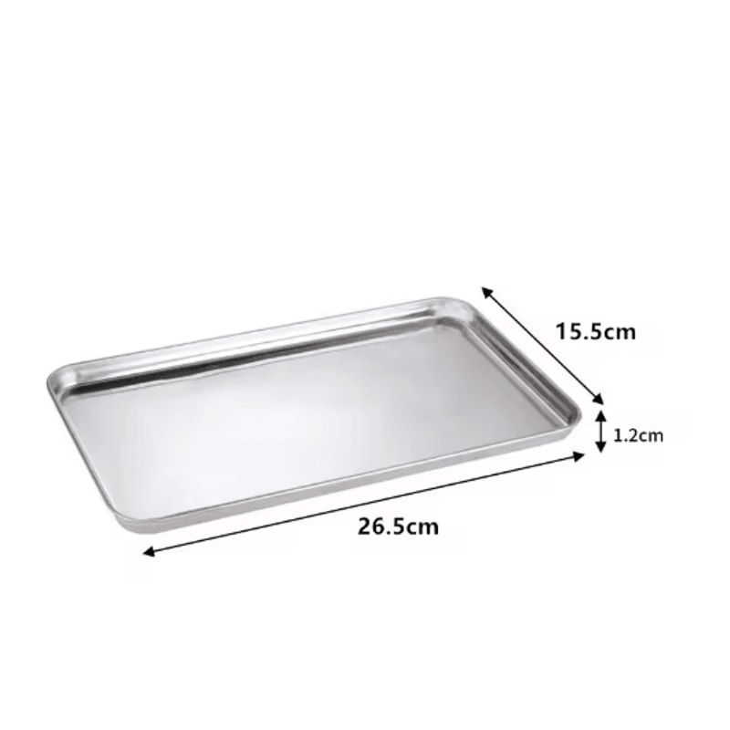 Stainless Steel Serving Tray Rectangle Buffet Food Presentation Pan 3