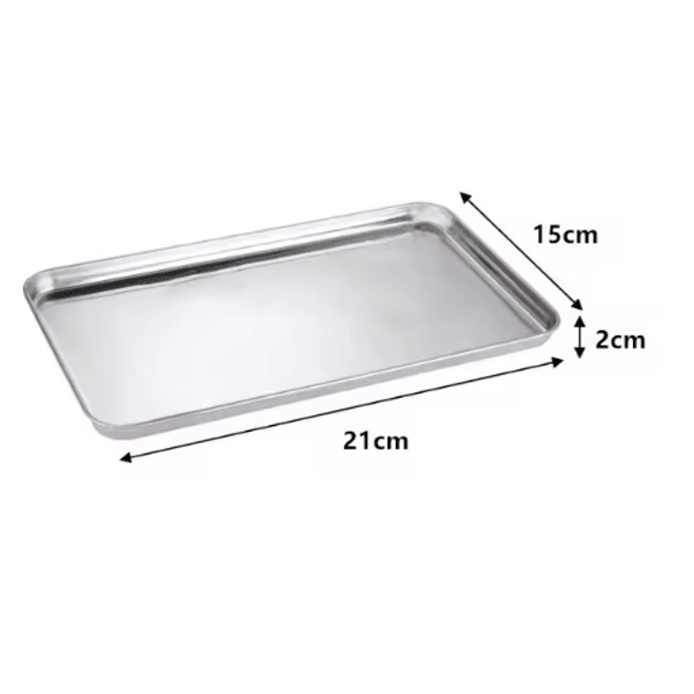 Stainless Steel Serving Tray Rectangle Buffet Food Presentation Pan 4