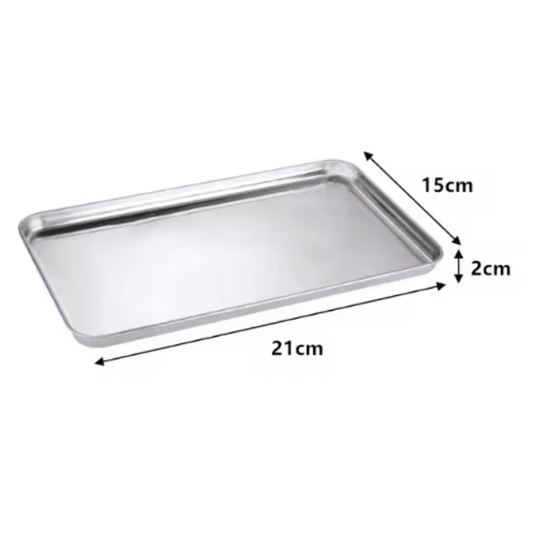 Stainless Steel Serving Tray Rectangle Buffet Food Presentation Pan 4