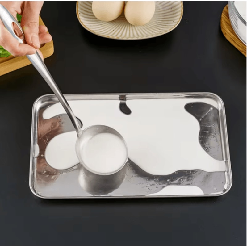 Stainless Steel Serving Tray Rectangle Buffet Food Presentation Pan 5