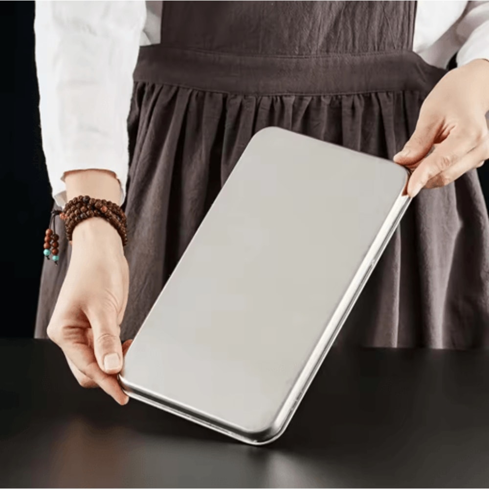 Stainless Steel Serving Tray Rectangle Buffet Food Presentation Pan 7