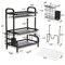 3 Tier Dish Drying Rack With Drainboard Tray Utensil Holder Kitchen Counter Organizer 4