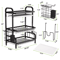 3 Tier Dish Drying Rack With Drainboard Tray Utensil Holder Kitchen Counter Organizer 4