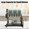 2 Tier Stainless Steel Dish Drying Rack With Drainboard Kitchen Counter Organizer Set 5