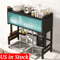 3 Tier Over The Sink Dish Drying Rack With Cover Large Kitchen Drain Shelf Storage System 6