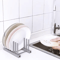Wooden Dish Drainer Rack Bamboo Plate Pot Lid Drying Stand For Kitchen Counter 11