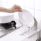 Wooden Dish Drainer Rack Bamboo Plate Pot Lid Drying Stand For Kitchen Counter 12